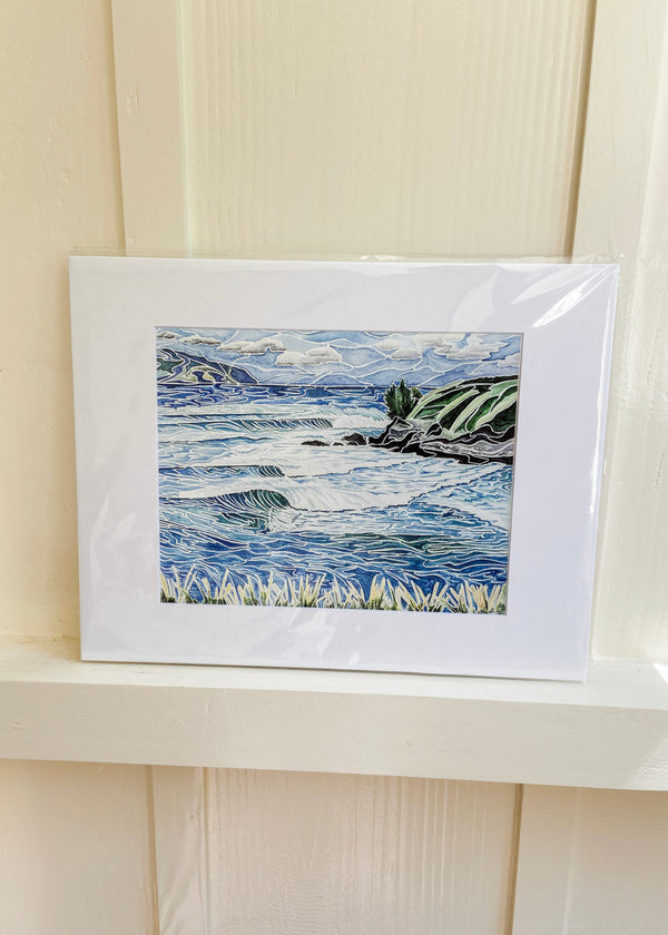 Lauren Moser - 8 x 10 watercolor print