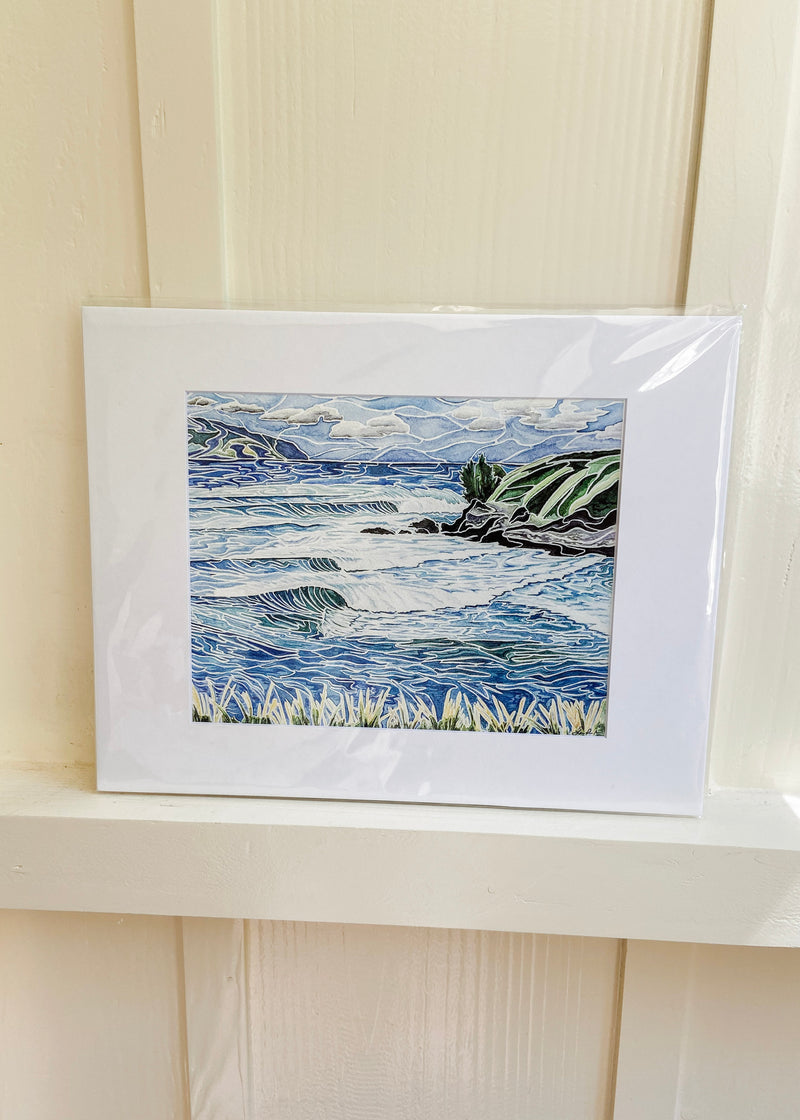 Lauren Moser - 8 x 10 watercolor print