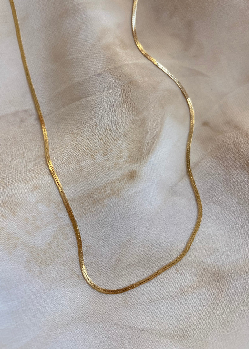 Gold Fill Herringbone Chain -  1.5mm