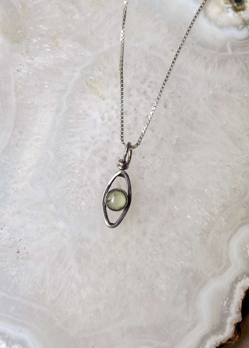 Third Eye Peridot Necklace