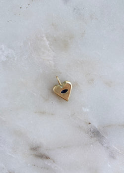 18k Heart Charm