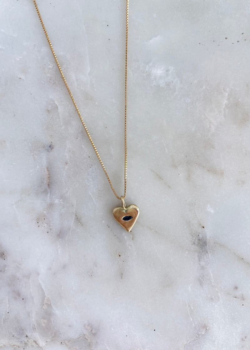 18k Heart Charm