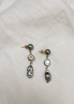 Waterfall Earrings - 14K