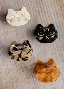 Cute Cat Hair Claw Clip