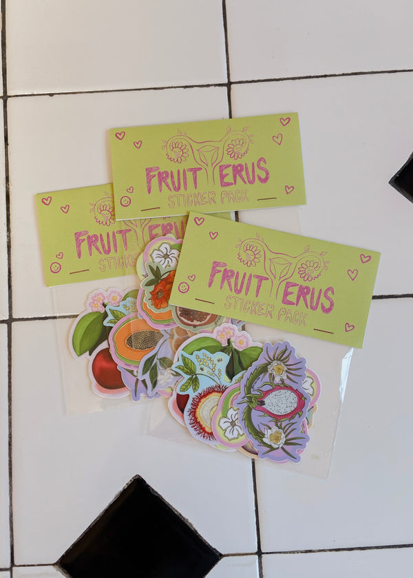 Fruiterus Stickers - 6 Pack