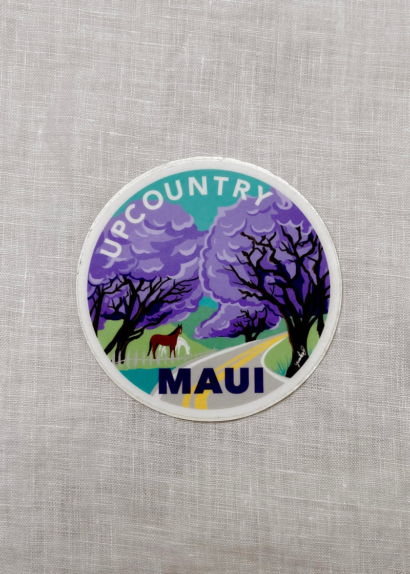 Upcountry Maui Sticker