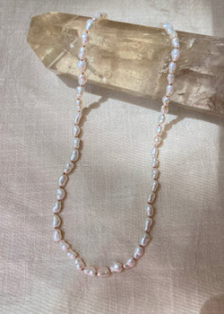 Millie Choker - White Edison Keshi Pearls