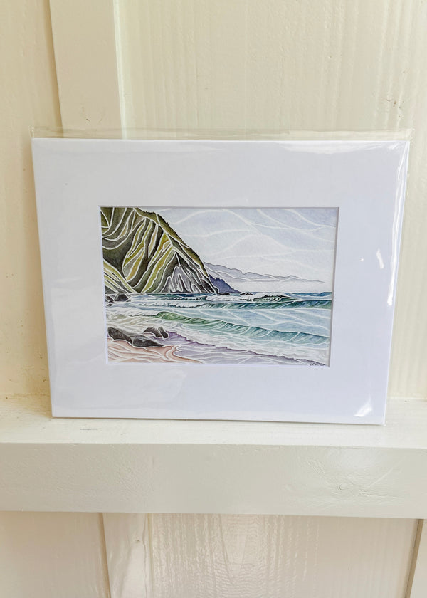 Lauren Moser - 8 x 10 watercolor print