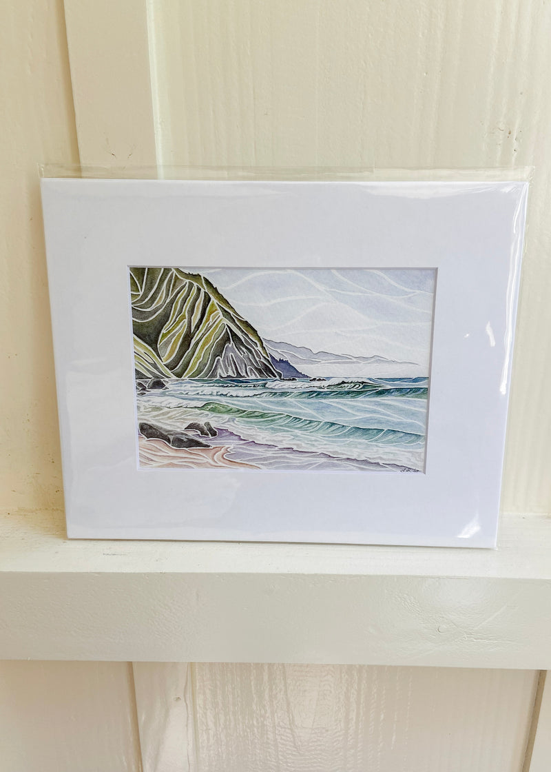 Lauren Moser - 8 x 10 watercolor print