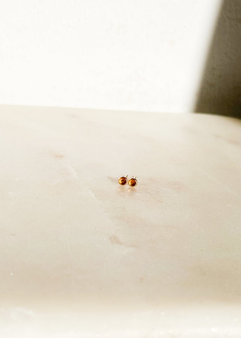 3mm Gemstone Studs