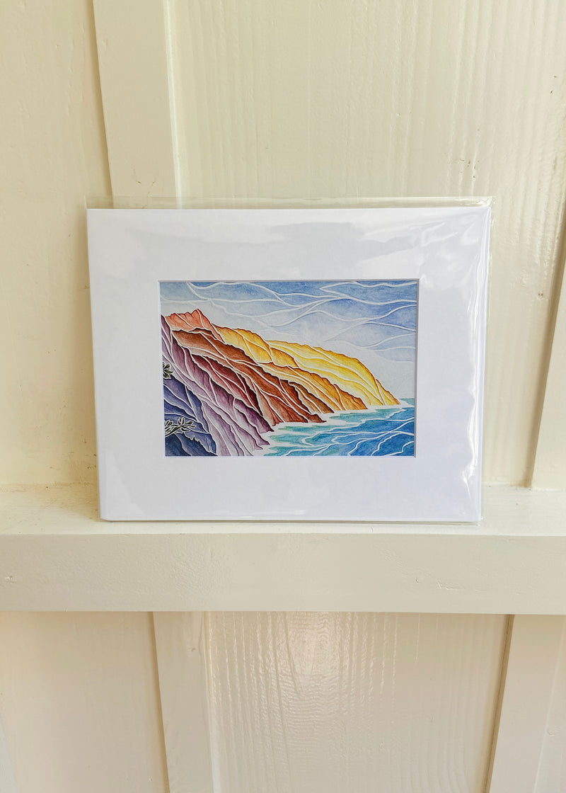 Lauren Moser - 8 x 10 watercolor print