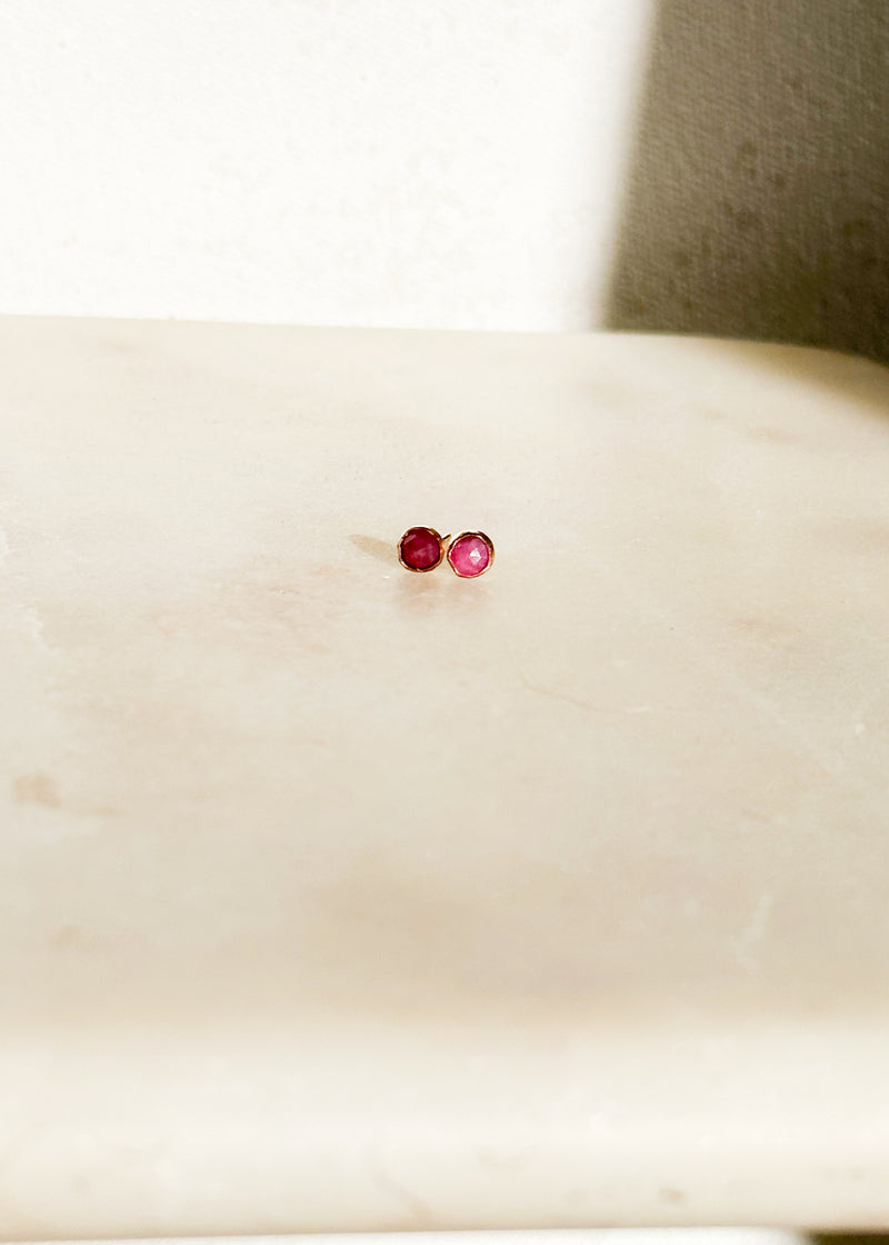 4mm Gemstone Studs