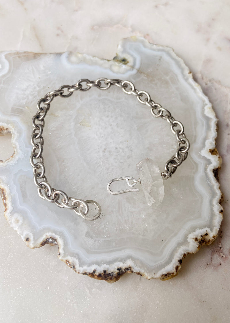 Quartz Chain Bracelet