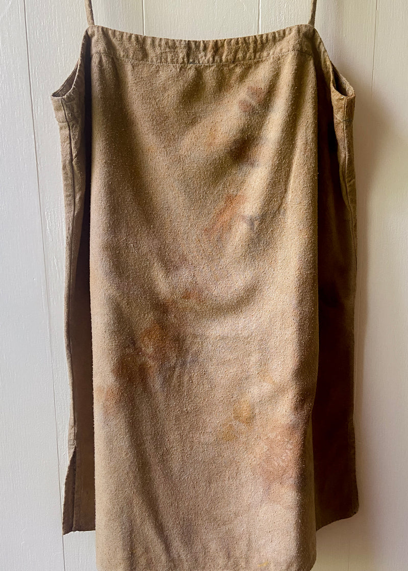 Noil Mini Dress: Coffee