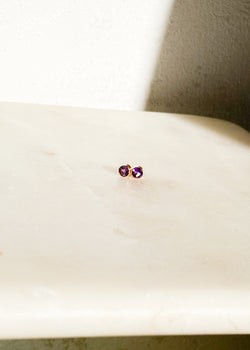 4mm Gemstone Studs