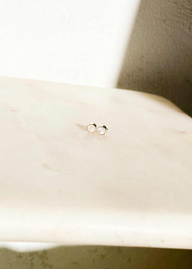 4mm Gemstone Studs