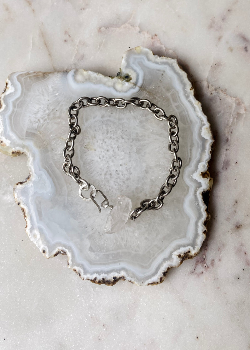 Quartz Chain Bracelet