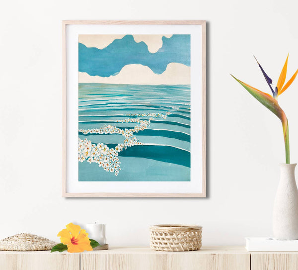 Plumeria Swell Print