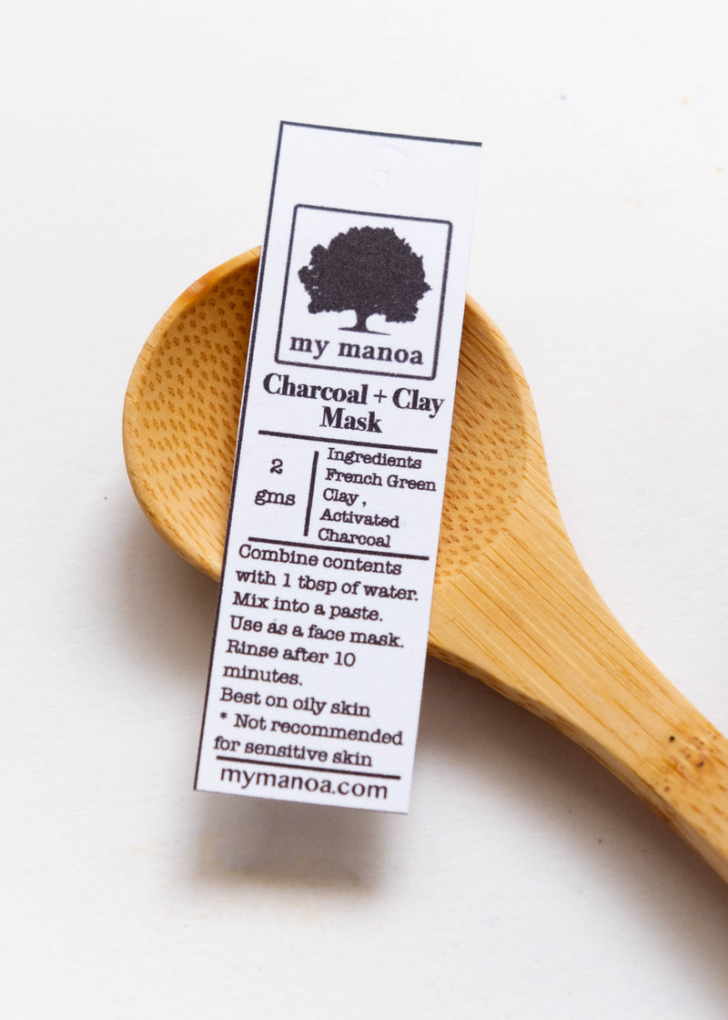 Charcoal and French Clay Mask