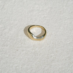 Water Ring in Brass or Silver