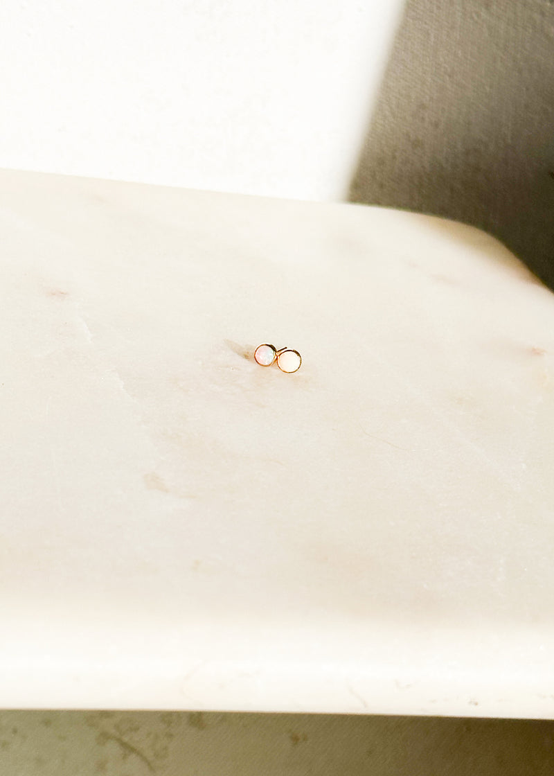 4mm Gemstone Studs