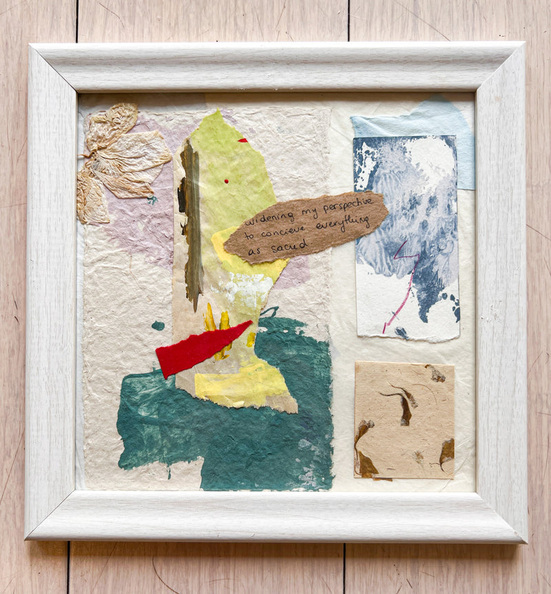 "Widening" Original  Framed