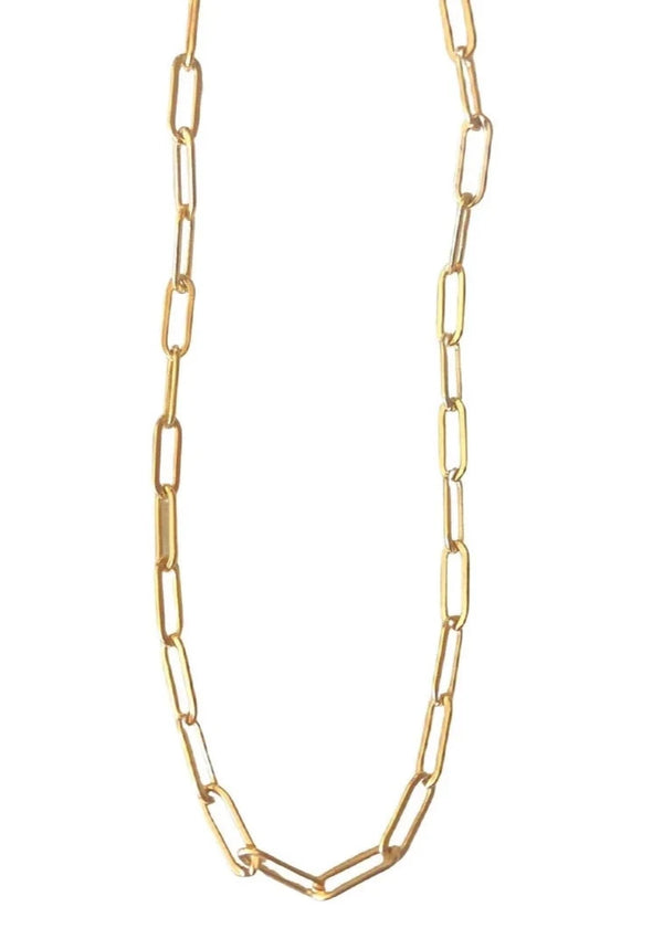 Paperclip Chain Anklet