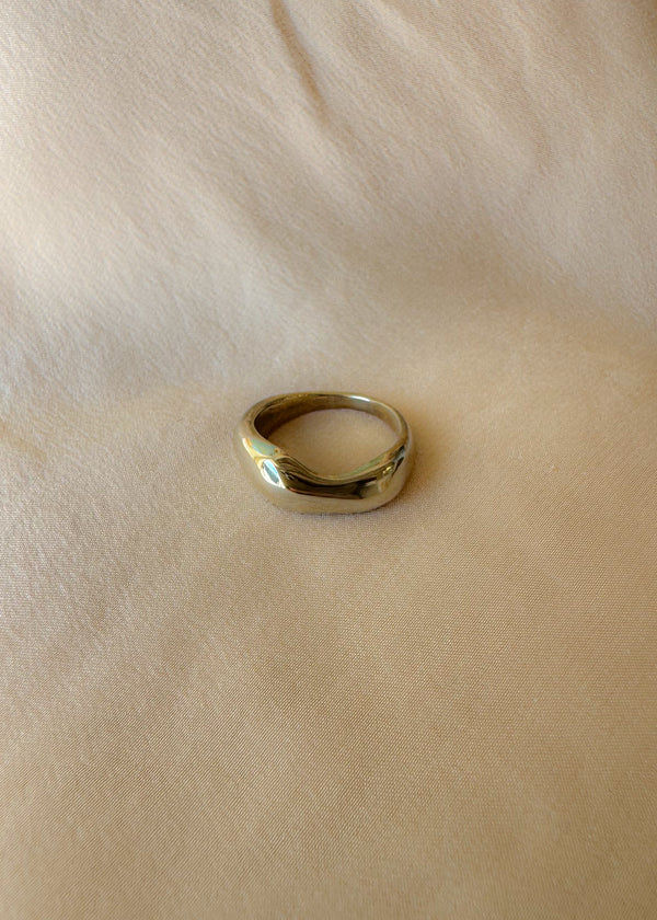 Water Ring in Brass or Silver