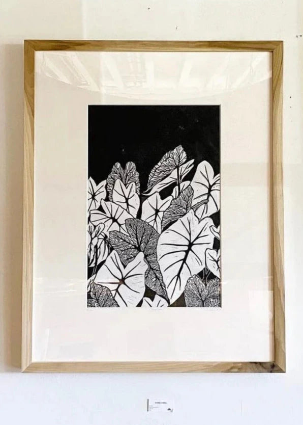 Kalo Patch - Large Framed Original