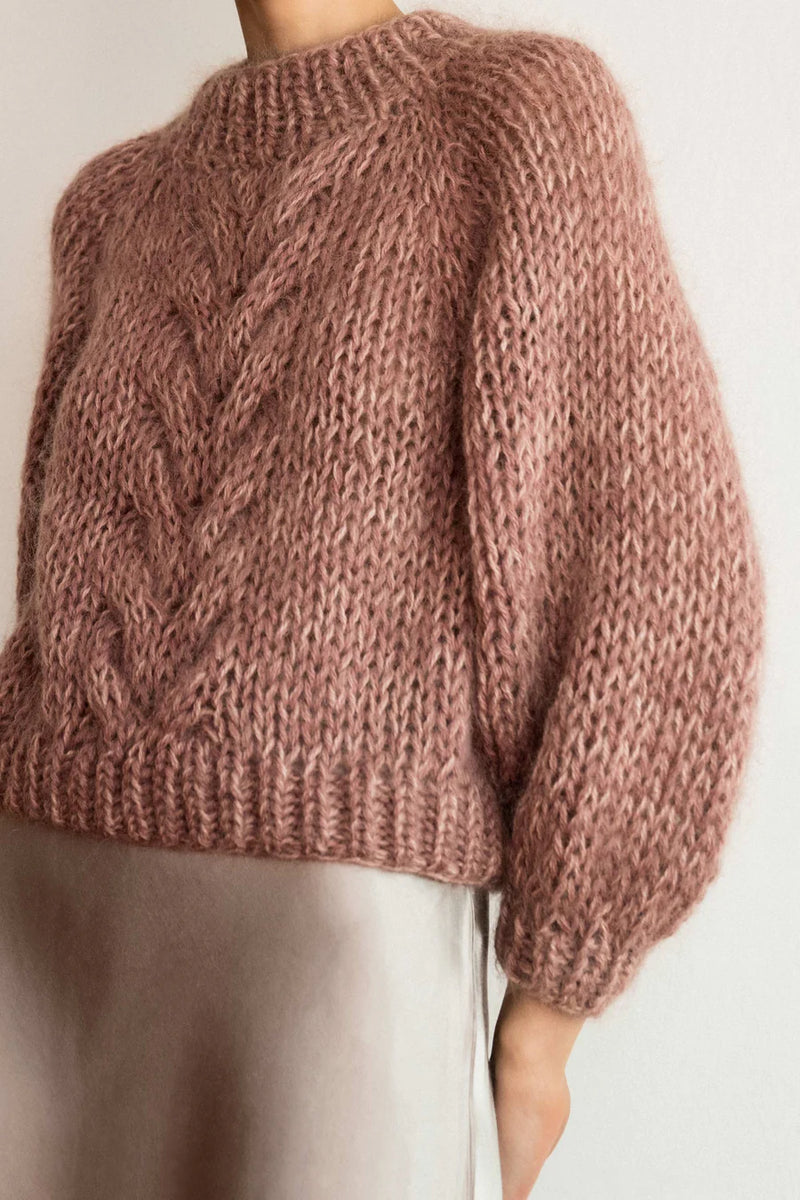 The Chunky Braid Sweater