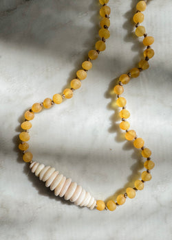 Puka and Amber Kid and Adult Necklaces