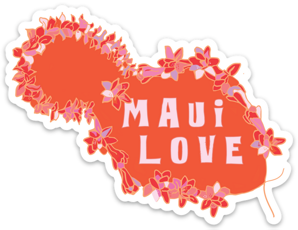 Maui Love Sticker
