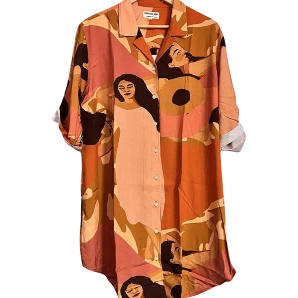 Sisterhood Aloha Shirt Dress
