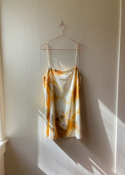 Noil Mini Dress: Sunshine