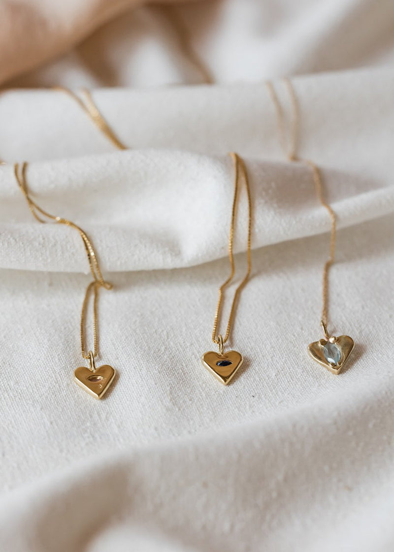 18k Heart Charm