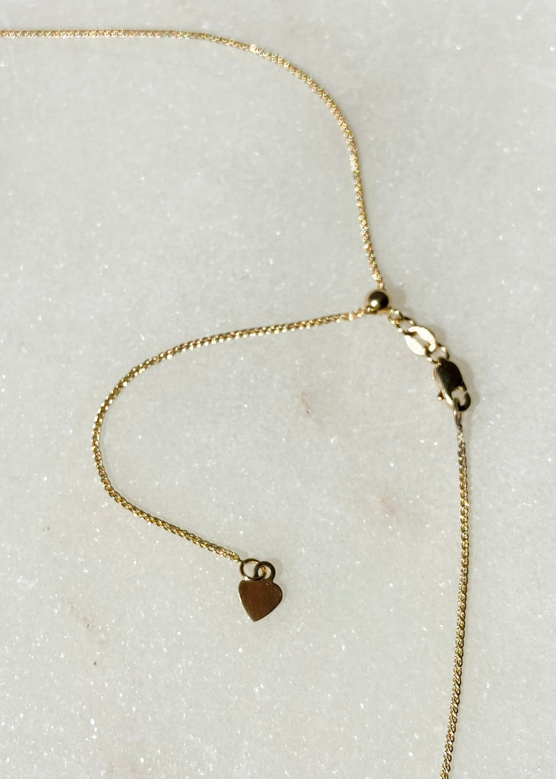 Tahitian Pearl Floater on 14kt Adjustable Chain
