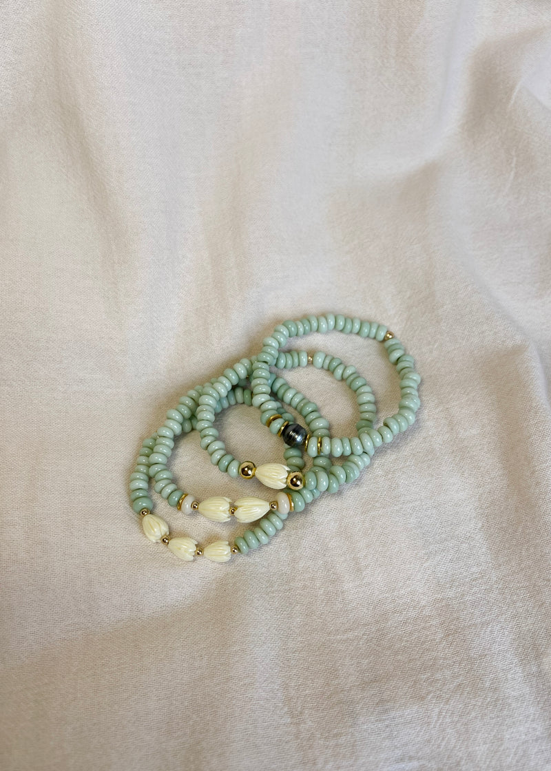 Millie Pico Bracelet - Jade