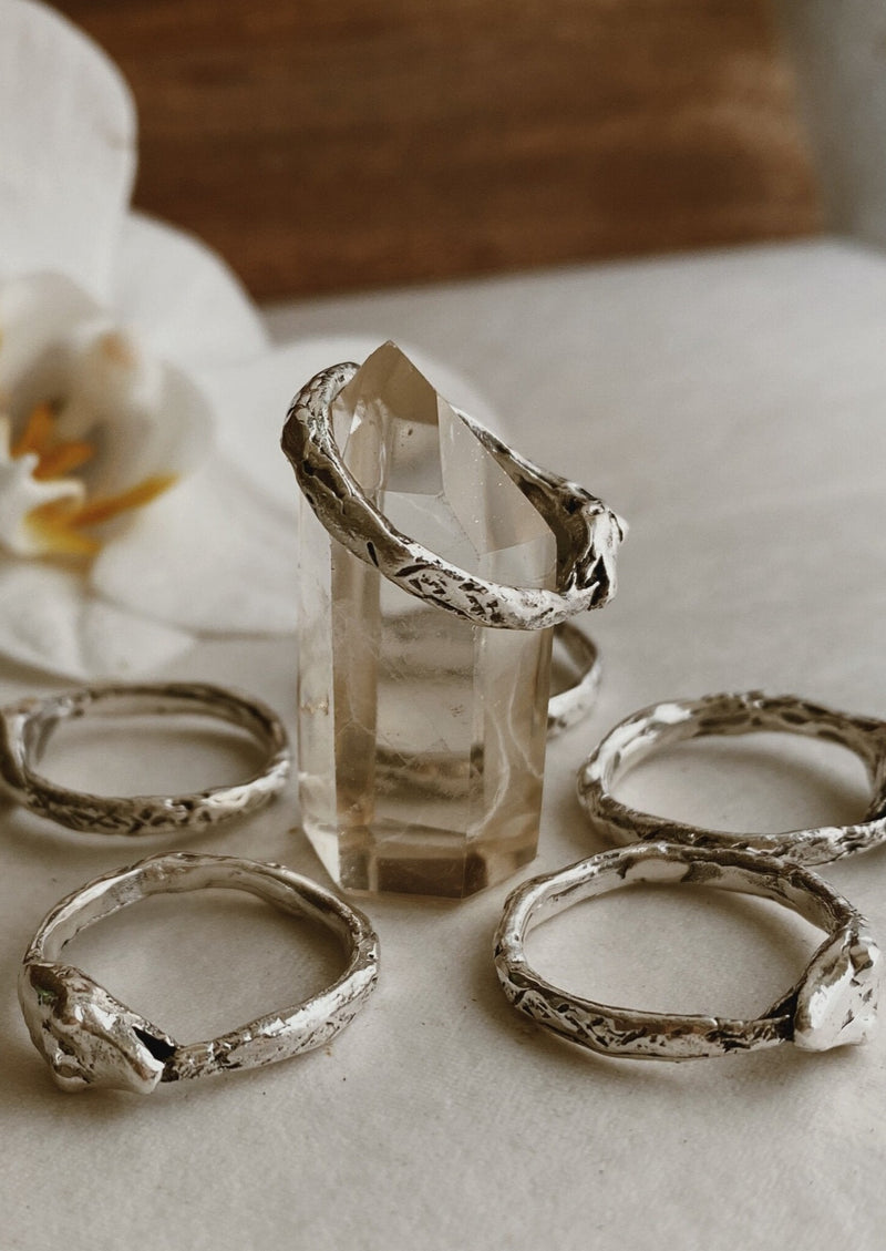 Ouroboros Ring - Silver
