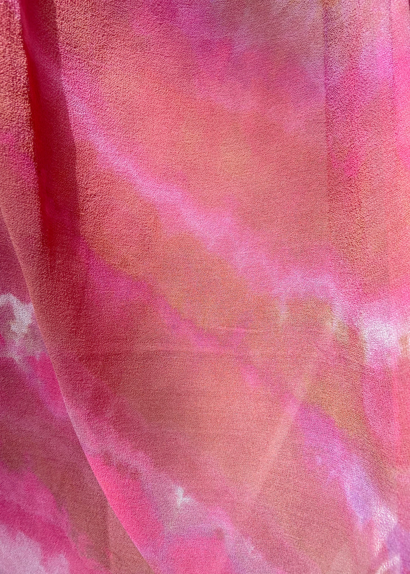 Hand Dyed Silk Organza Sarongs