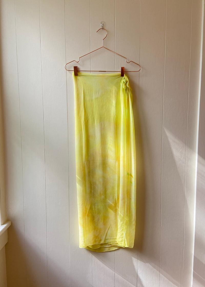 Hand Dyed Silk Organza Sarongs