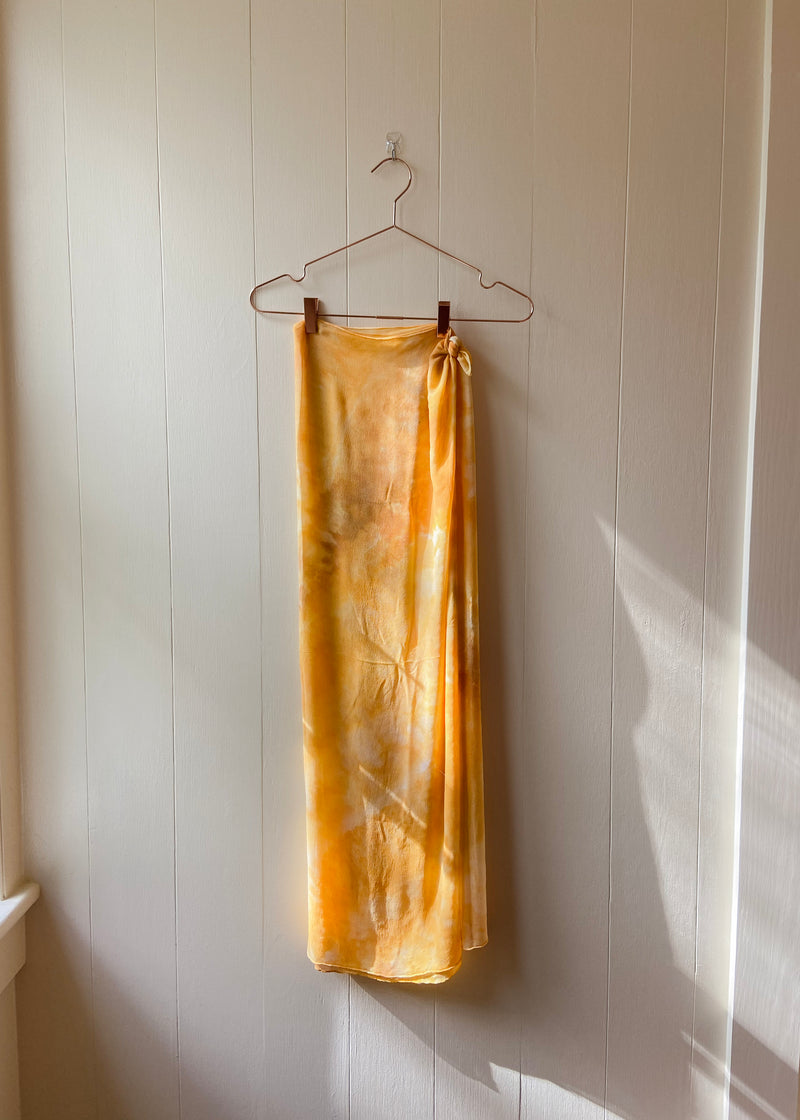 Hand Dyed Silk Organza Sarongs