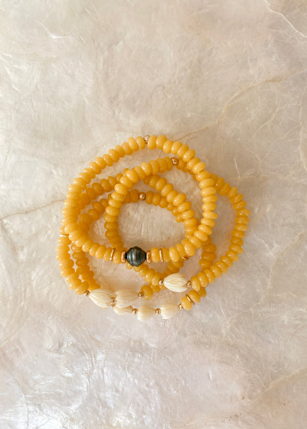 Millie Pico Bracelet - Yellow