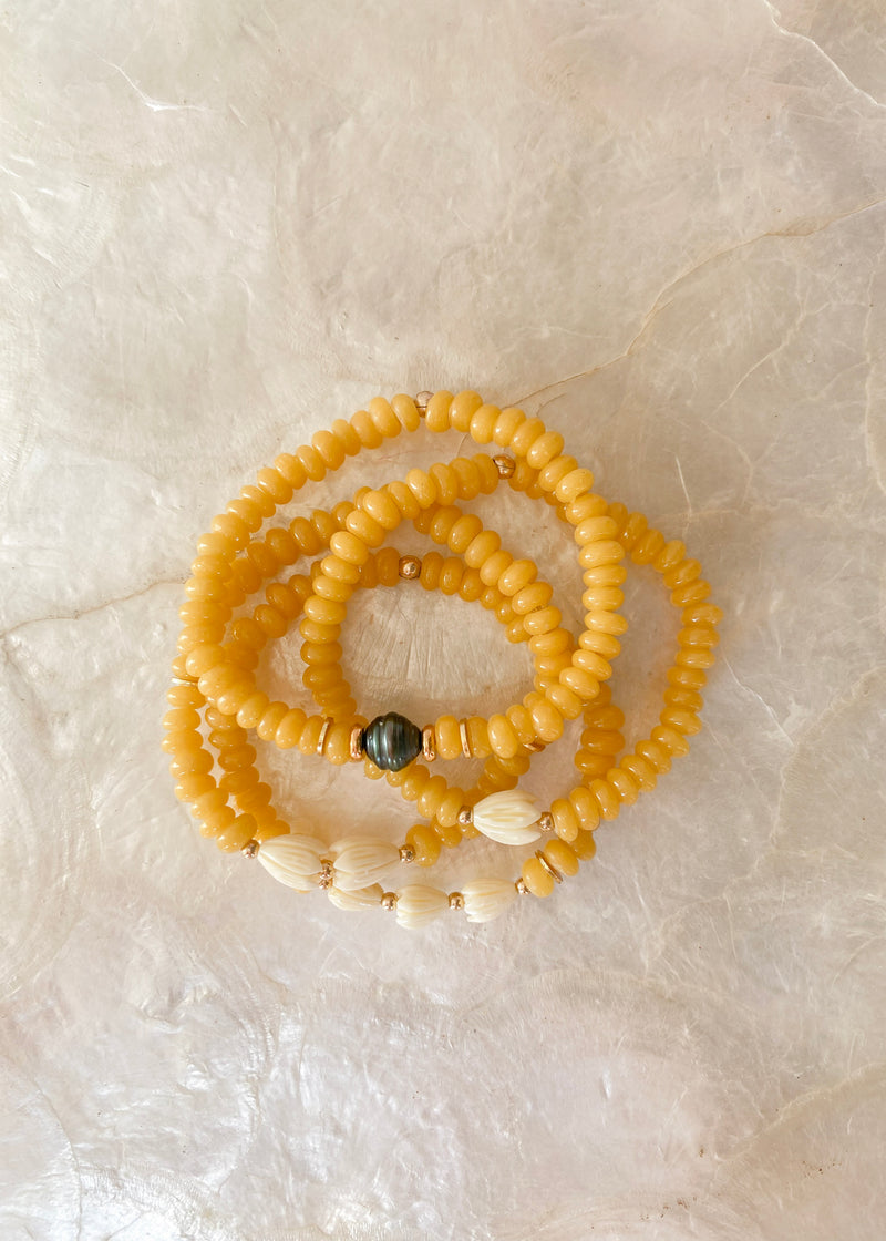 Millie Pico Bracelet - Yellow