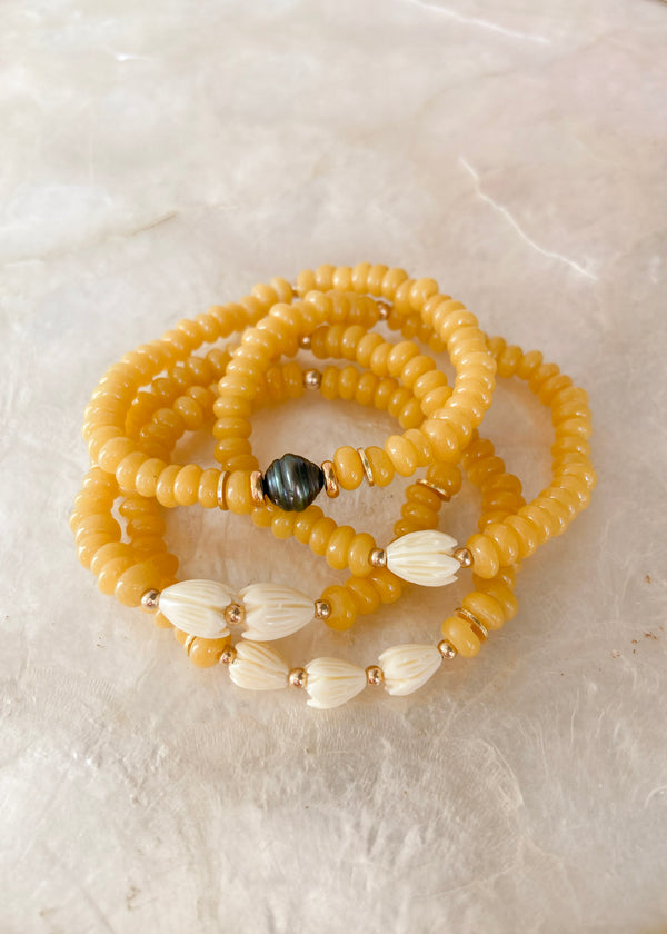 Millie Pico Bracelet - Yellow
