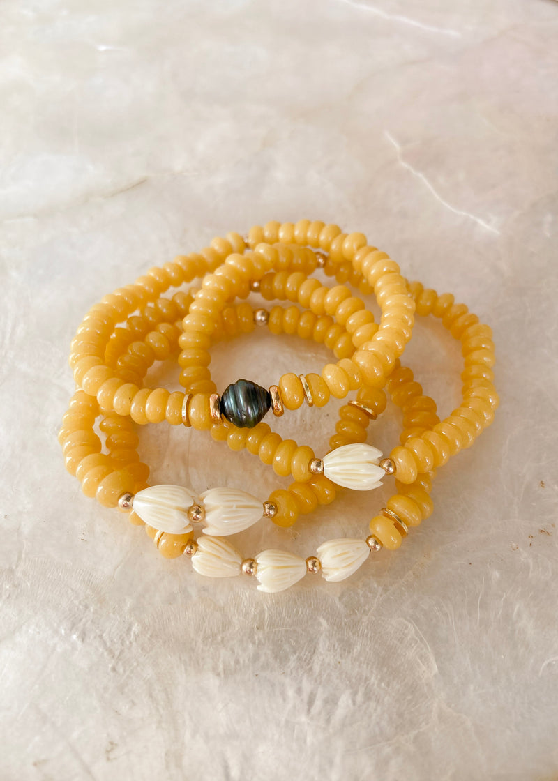 Millie Pico Bracelet - Yellow