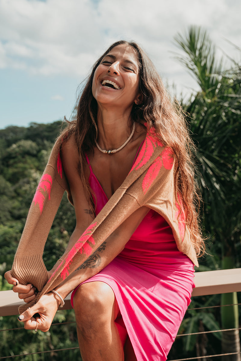 Maupiti Tahitian Pearl 14KT Leather Choker