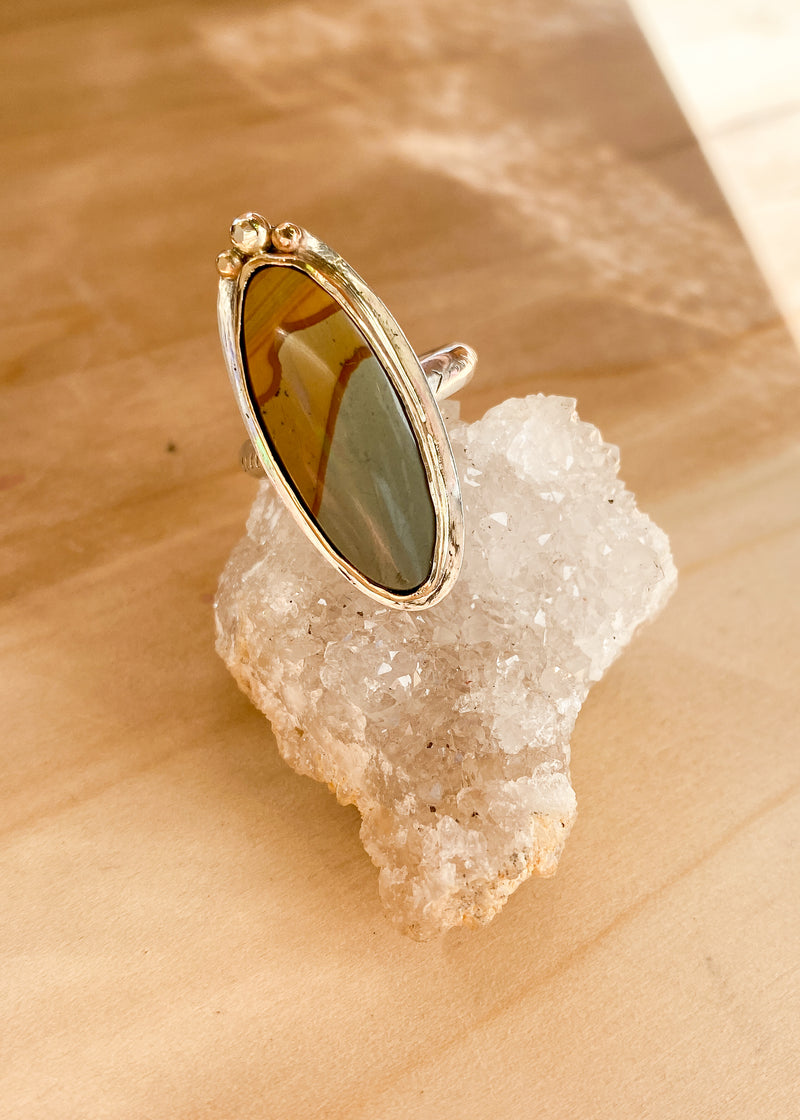 Picture Jasper Ring