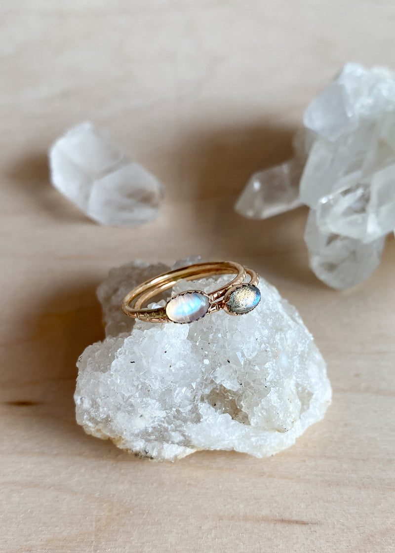 Oval Sparkler Ring