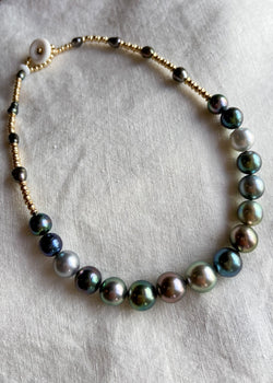 Rainbow Tahitian Pearl Strand