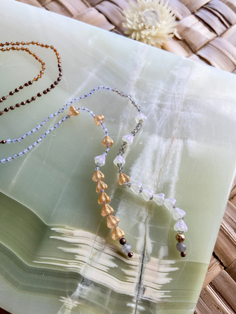 Button Bolo Tie Necklace